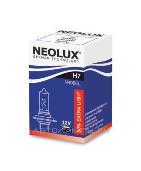 H7 12V- 55W (PX26d) ( +50% света) Extra Light N499EL