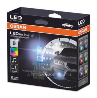 HB3 12V-LED (P20d) 12W LEDambient HYBRID CONNECT (�.��.2 ��.) LEDEXT102-03