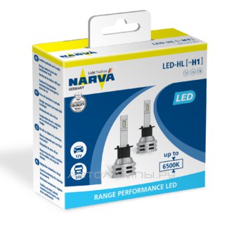 H1 12/24V-LED (P14,5s) 6500K 19W Range Performance LED (��.2 ��.) 18057