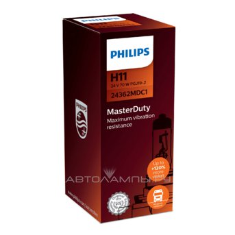 H11 24V- 70W (PGJ19-2) (������������) MasterDuty 24362MDC1