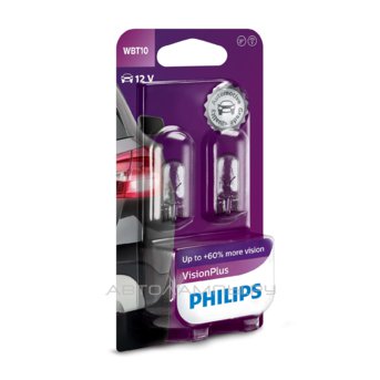 W6W 12V-6W (W2,1�9,5d) WBT10 ������� (2��.) 12040VPB2