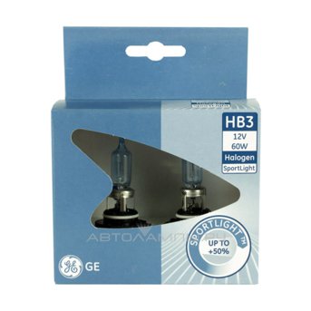 HB3 12V- 60W (P20d) (белый свет-голуб.оттен.) Sportlight (к.уп.2шт.) 79304 (9005NHSU) 9005NHSU