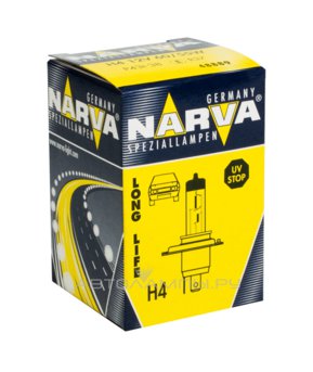 H4 12V- 60/55W (P43t) (������.���� ������) Long Life 48889